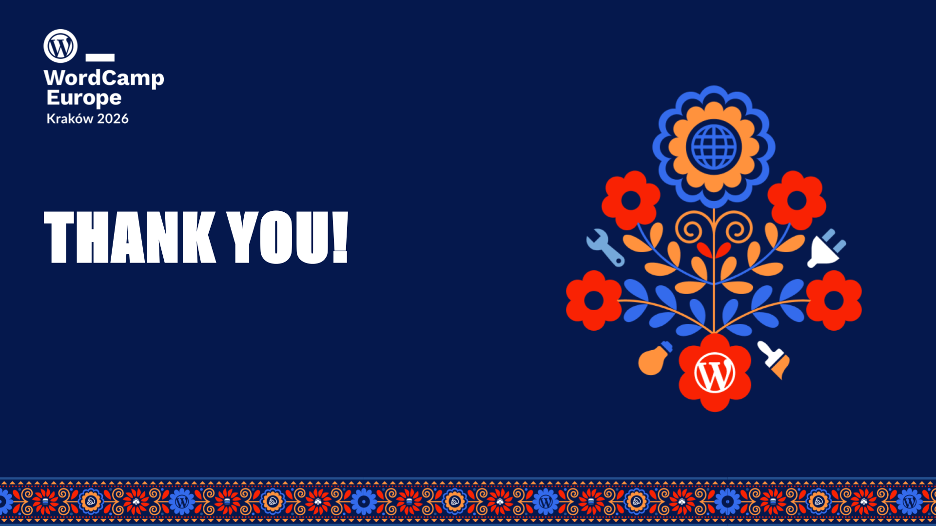 Thank you — WordCamp Europe Kraków 2026
